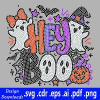 TRW Hey Boo Bling  - Rhinestone Download