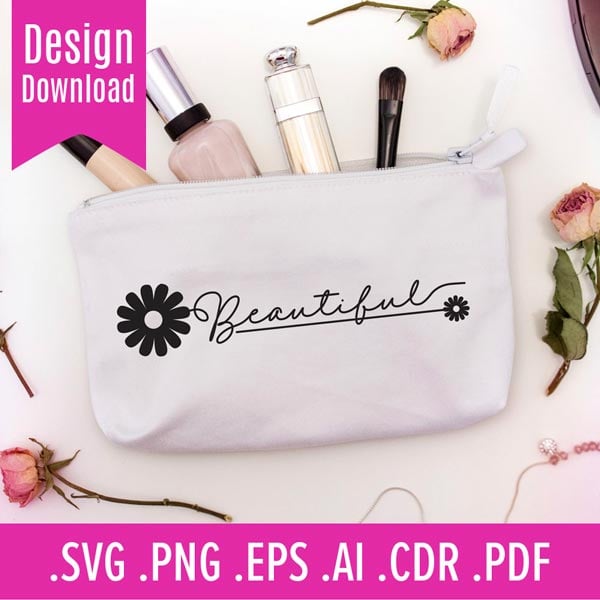 Beautiful - SVG Design Download 