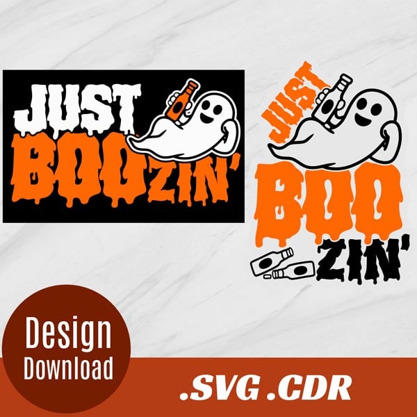  Just Boozin' - SVG Design Download 