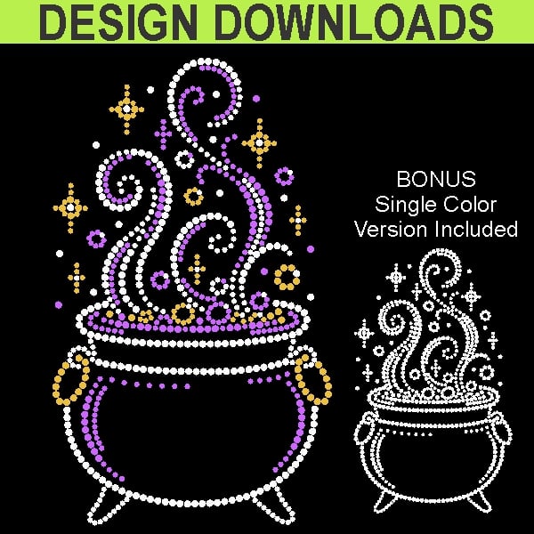 Bubble Bubble Witchy Cauldron 