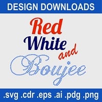 TRW Red White Boujee - MultiDec Design Download 