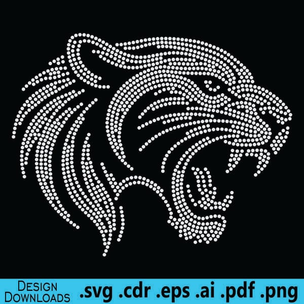 TRW Fierce Panther - Rhinestone Design 
