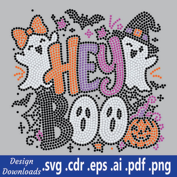 TRW Hey Boo Bling  - Rhinestone Download 