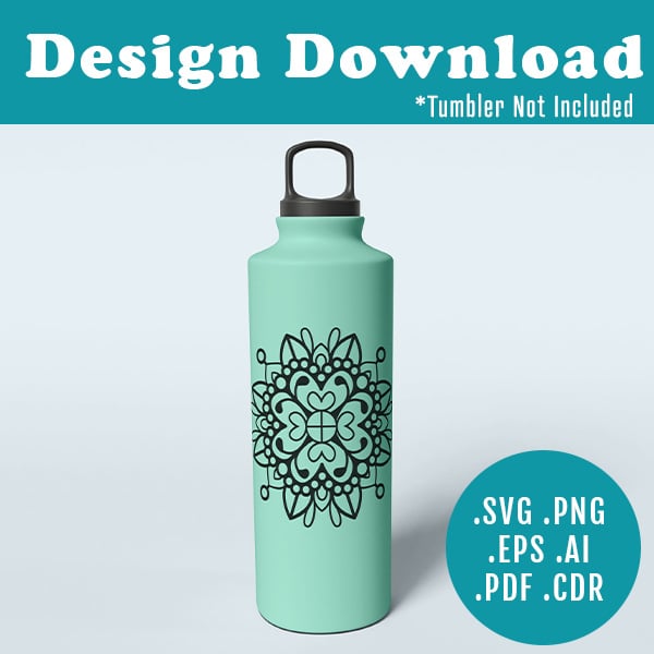 Mandala 1 Downloadable Vector SVG Design 