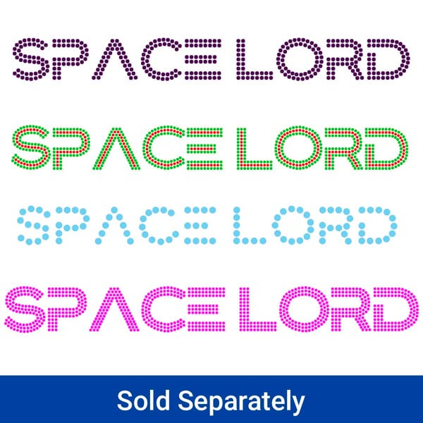 Space Lord - Rhinestone Font Design Download 