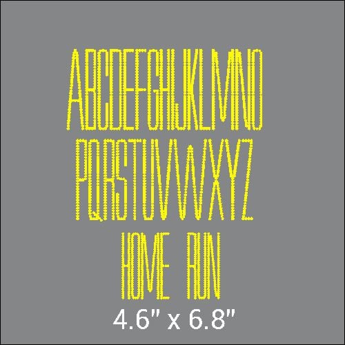 TRW Upper Decker Rhinestone TTF True Type Font 